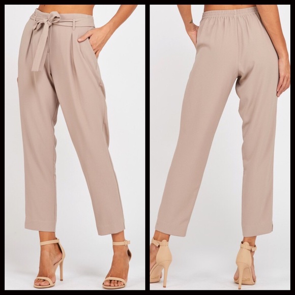 40% CLEARANCE 🎄Roxanne Belted Trouser - Picture 3 of 3